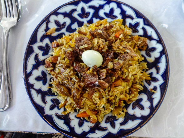 طبق البلوف Plov