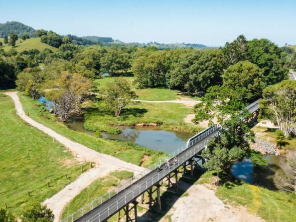 افضل 10 وجهات سياحية في أستراليا: دليل لأجمل الأمكان 2026 3 مسار Northern Rivers Rail Trail.