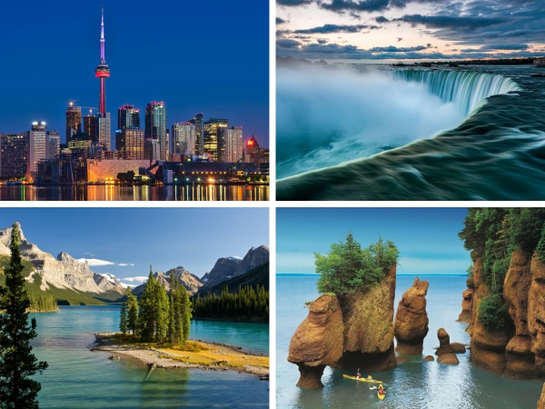 الأفضل الأماكن والوجهات السياحية لزيارتها في كندا