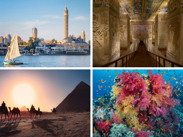 أفضل الأماكن والوجهات السياحية في مصر